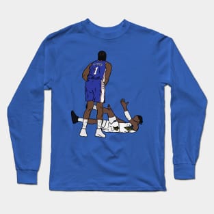 James Harden Crosses Over Bennedict Mathurin Long Sleeve T-Shirt